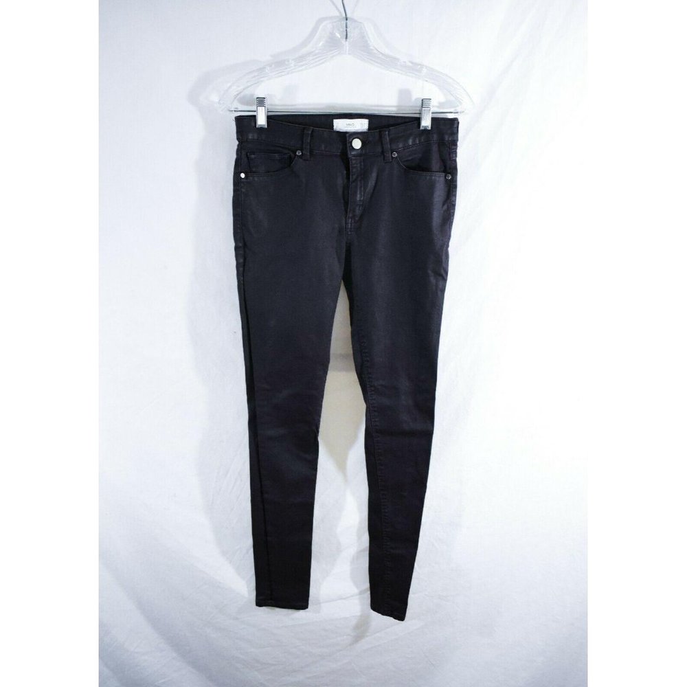 WOMEN’S MNG DENIM & TEES SKINNY BLACK JEANS SIZE 8
